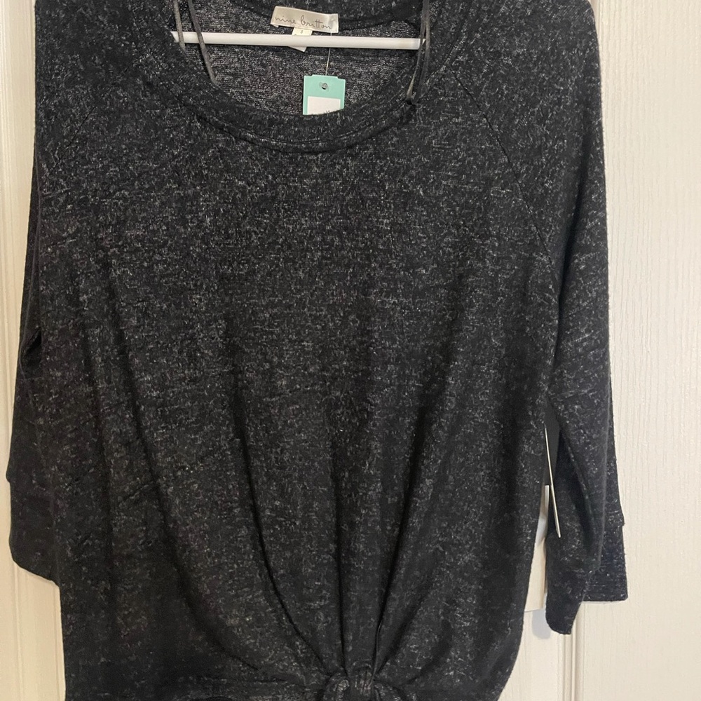 Gray shirt